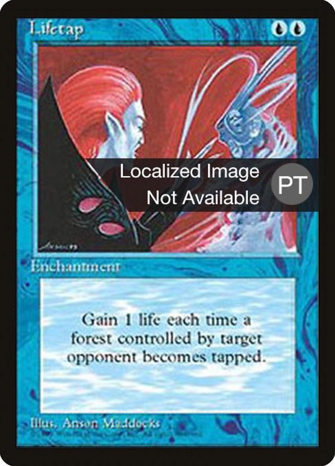 Lifetap [Fourth Edition (Foreign Black Border)] | Devastation Store