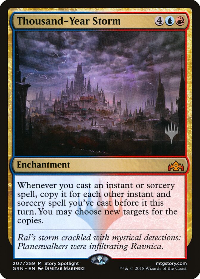 Thousand-Year Storm [Guilds of Ravnica Promos] | Devastation Store