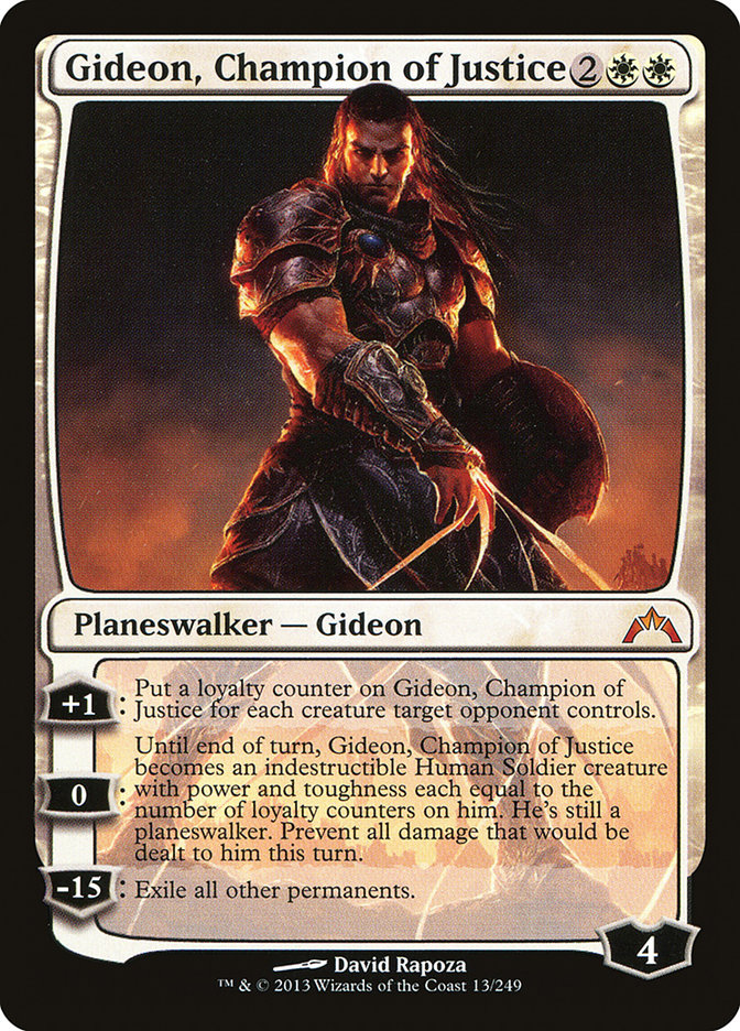 Gideon, Champion of Justice [Gatecrash] | Devastation Store