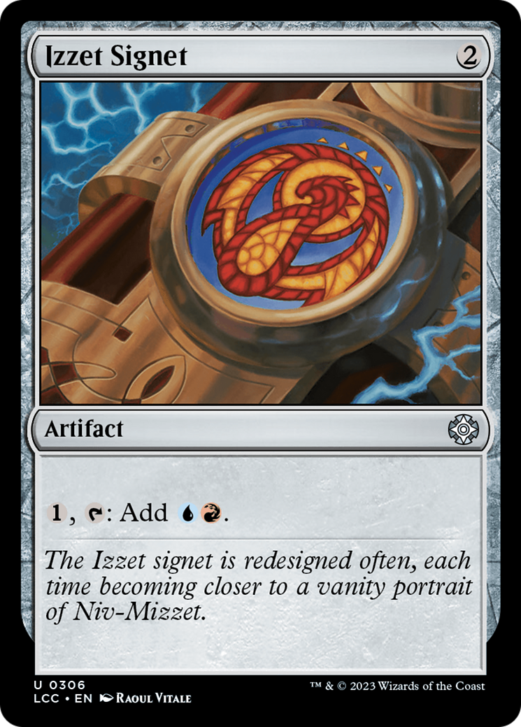 Izzet Signet [The Lost Caverns of Ixalan Commander] | Devastation Store