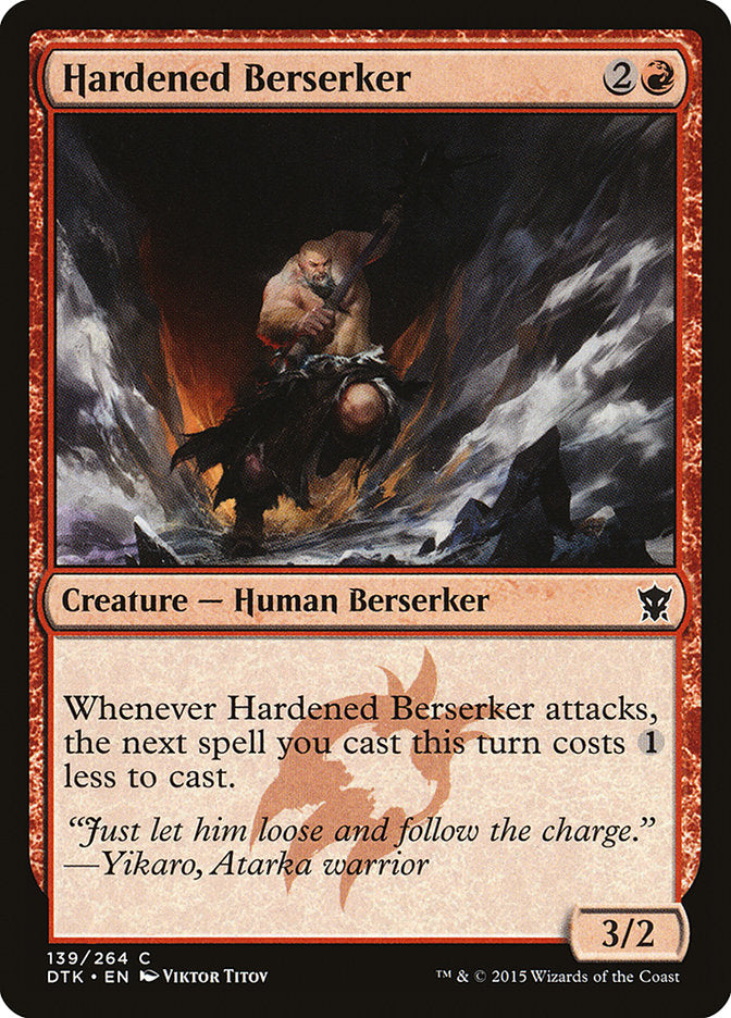 Hardened Berserker [Dragons of Tarkir] | Devastation Store