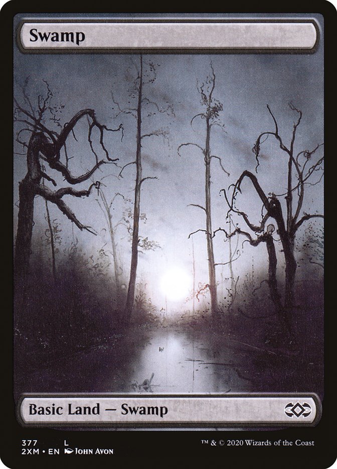 Swamp (377) [Double Masters] | Devastation Store