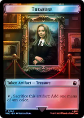 Fish // Treasure (0060) Double-Sided Token (Surge Foil) [Doctor Who Tokens] | Devastation Store