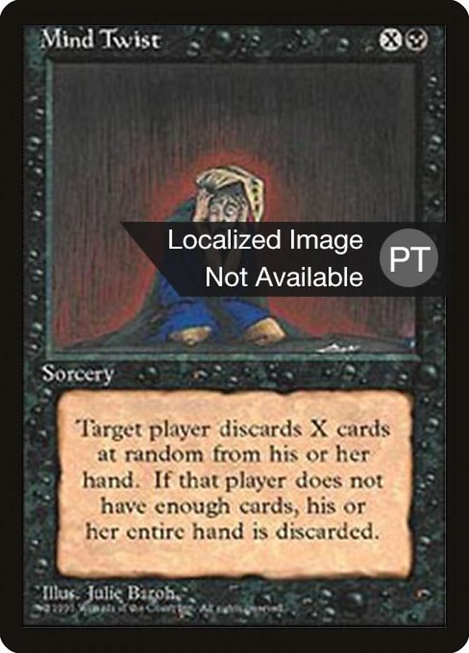 Mind Twist [Fourth Edition (Foreign Black Border)] | Devastation Store