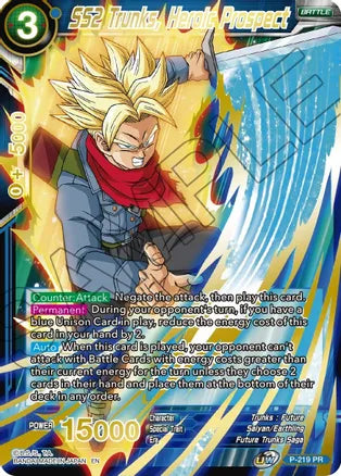 SS2 Trunks, Heroic Prospect (Gold Stamped) [P-219] | Devastation Store