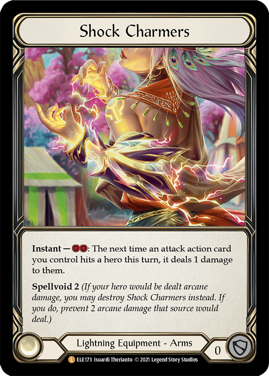 Shock Charmers [ELE173] (Tales of Aria)  1st Edition Cold Foil | Devastation Store