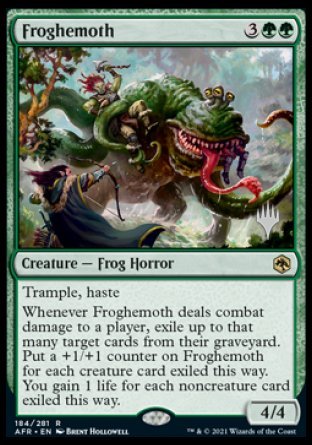 Froghemoth (Promo Pack) [Dungeons & Dragons: Adventures in the Forgotten Realms Promos] | Devastation Store