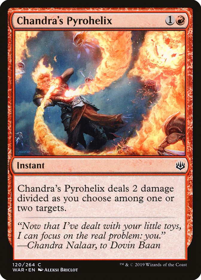 Chandra's Pyrohelix [War of the Spark] | Devastation Store