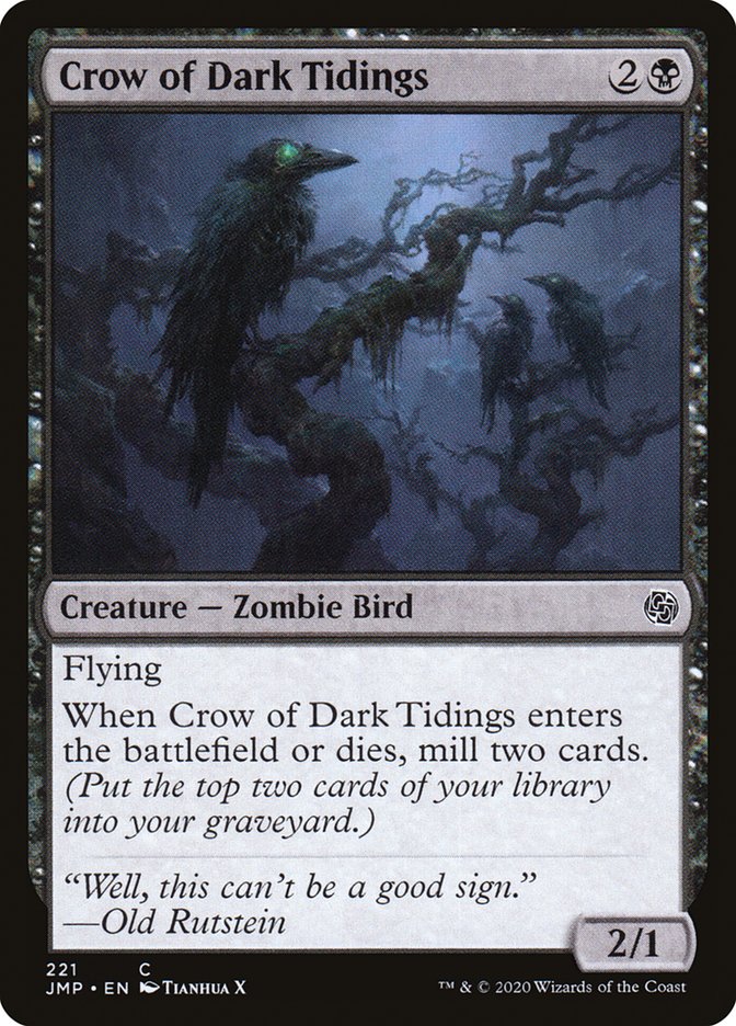 Crow of Dark Tidings [Jumpstart] | Devastation Store