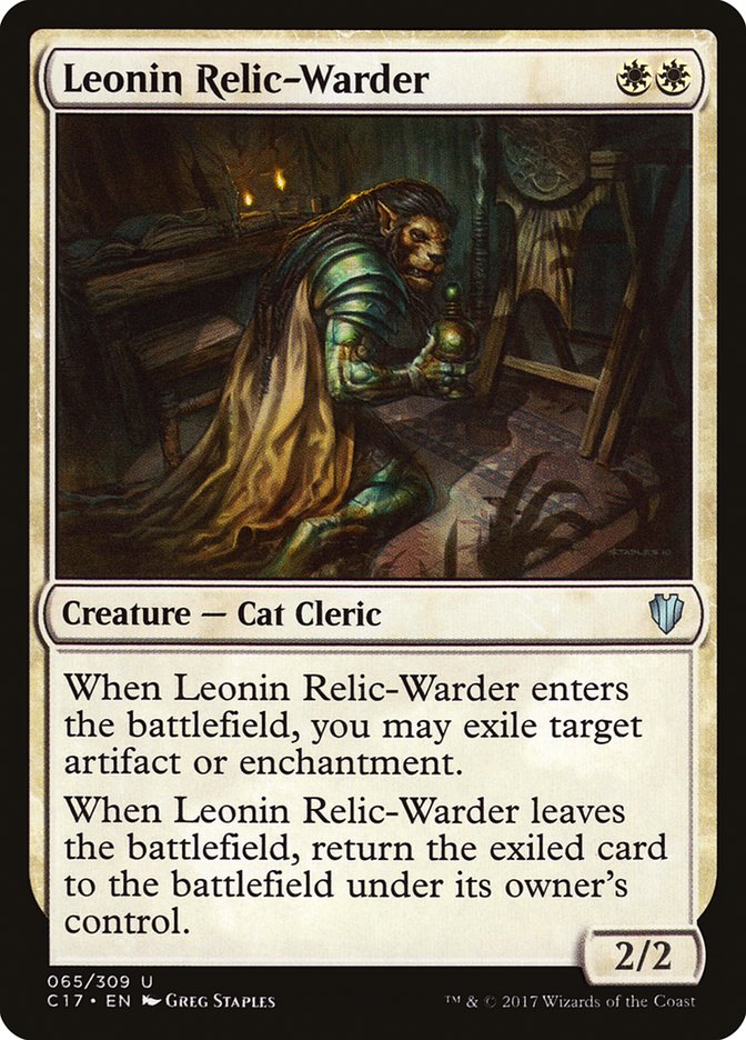 Leonin Relic-Warder [Commander 2017] | Devastation Store