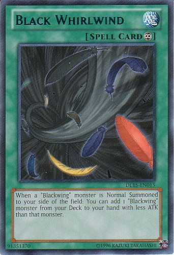 Black Whirlwind (Blue) [DL15-EN015] Rare | Devastation Store