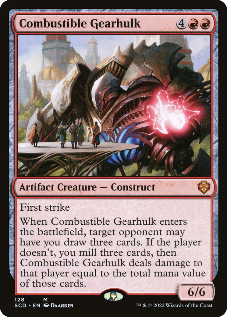 Combustible Gearhulk [Starter Commander Decks] | Devastation Store