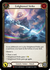 Enlightened Strike [WTR159] Unlimited Edition Rainbow Foil - Devastation Store | Devastation Store