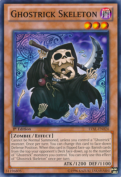 Ghostrick Skeleton [LVAL-EN024] Common | Devastation Store