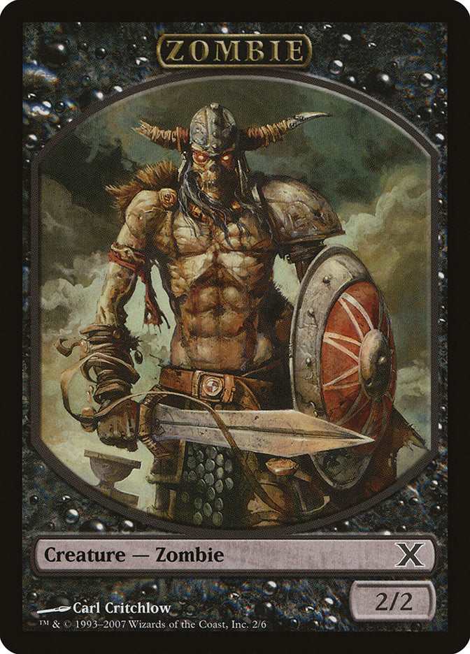 Zombie [Tenth Edition Tokens] - Devastation Store | Devastation Store