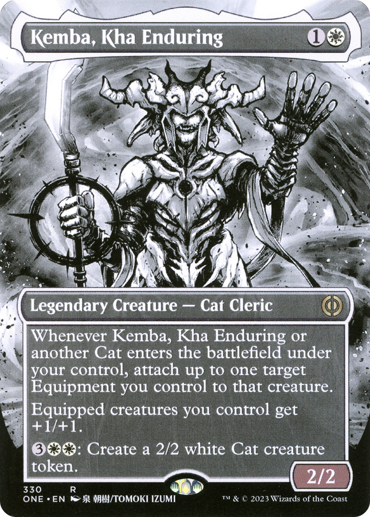 Kemba, Kha Enduring (Borderless Manga) [Phyrexia: All Will Be One] | Devastation Store