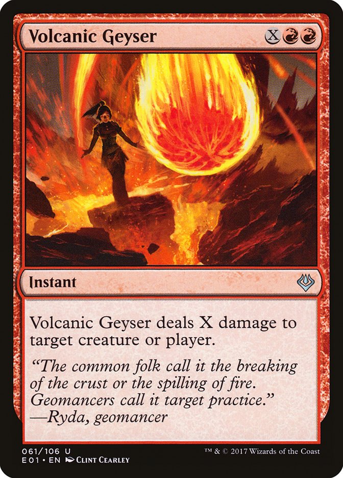 Volcanic Geyser [Archenemy: Nicol Bolas] | Devastation Store