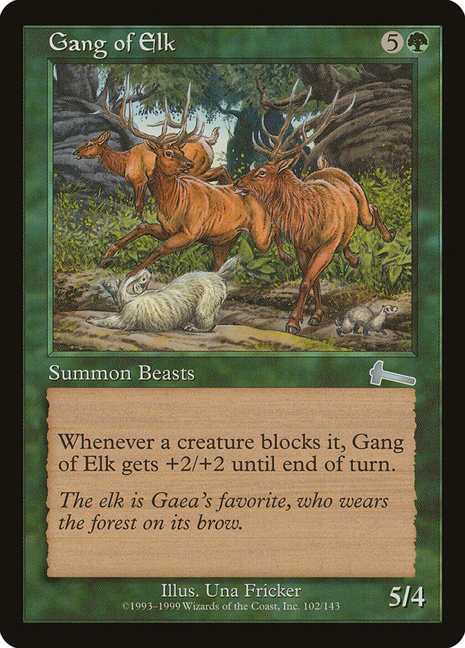 Gang of Elk [Urza's Legacy] - Devastation Store | Devastation Store