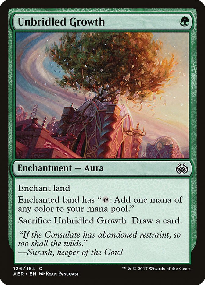 Unbridled Growth [Aether Revolt] - Devastation Store | Devastation Store