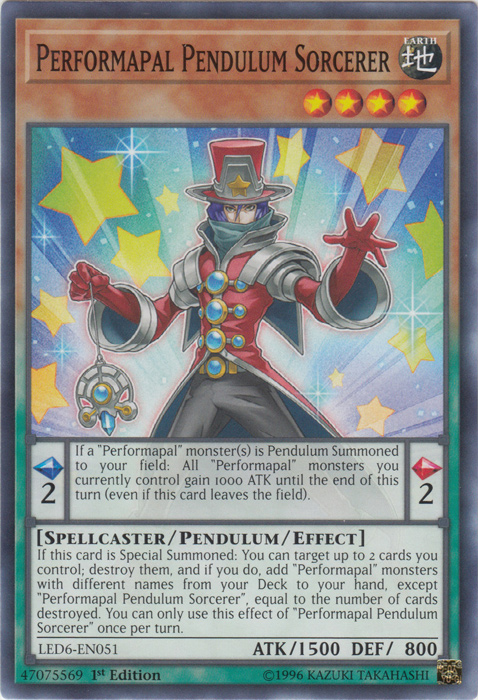 Performapal Pendulum Sorcerer [LED6-EN051] Common | Devastation Store