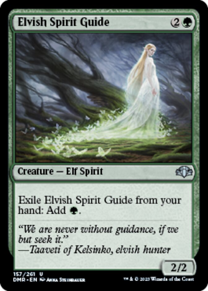 Elvish Spirit Guide [Dominaria Remastered] | Devastation Store