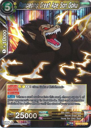 Rampaging Great Ape Son Goku [BT3-089] | Devastation Store