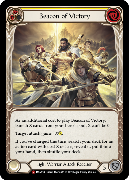 Beacon of Victory [MON033] 1st Edition Normal - Devastation Store | Devastation Store