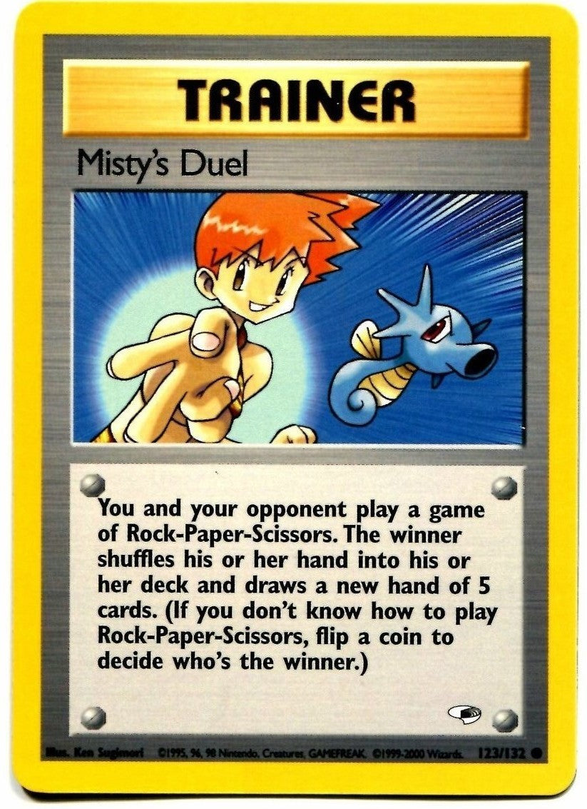 Misty's Duel (123/132) [Gym Heroes Unlimited] | Devastation Store