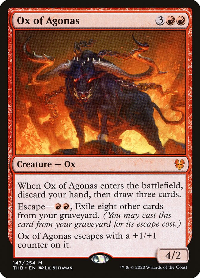 Ox of Agonas [Theros Beyond Death] | Devastation Store