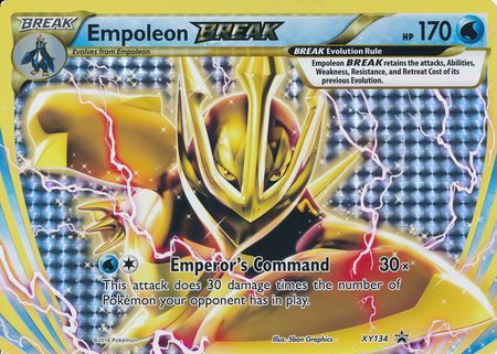 Empoleon BREAK (XY134) (Jumbo Card) [XY: Black Star Promos] | Devastation Store