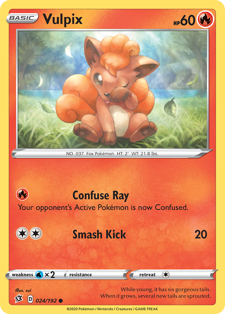 Vulpix (024/192) [Sword & Shield: Rebel Clash] | Devastation Store