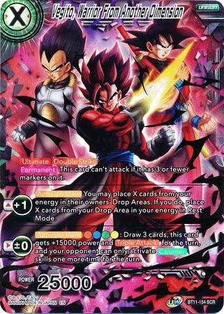 Vegito, Warrior From Another Dimension [BT11-154] | Devastation Store