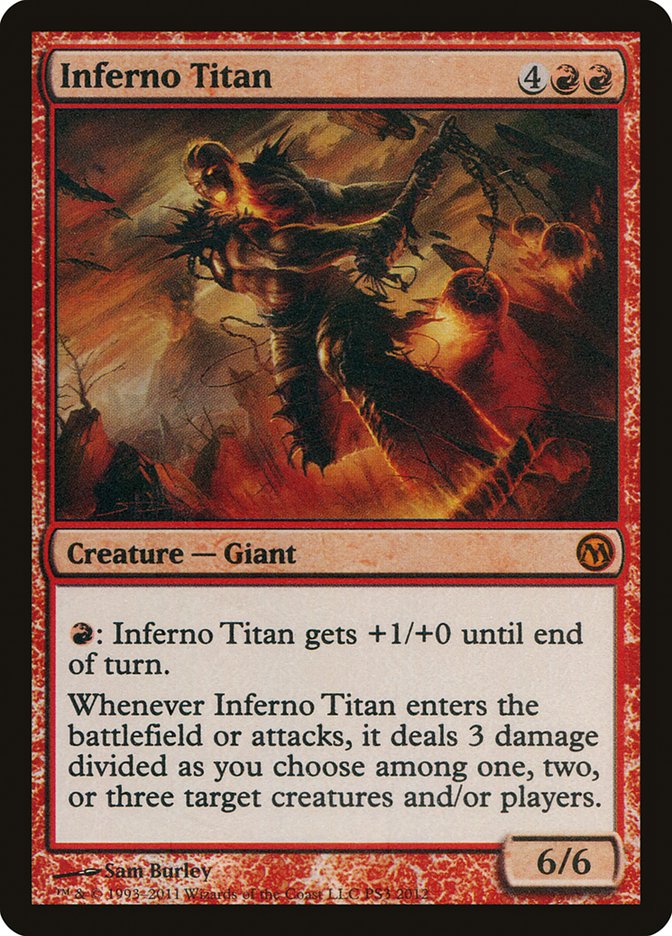 Inferno Titan (Duels of the Planeswalkers Promos) [Duels of the Planeswalkers Promos 2011] - Devastation Store | Devastation Store