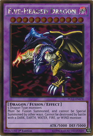 Five-Headed Dragon [PGL2-EN078] Gold Rare | Devastation Store