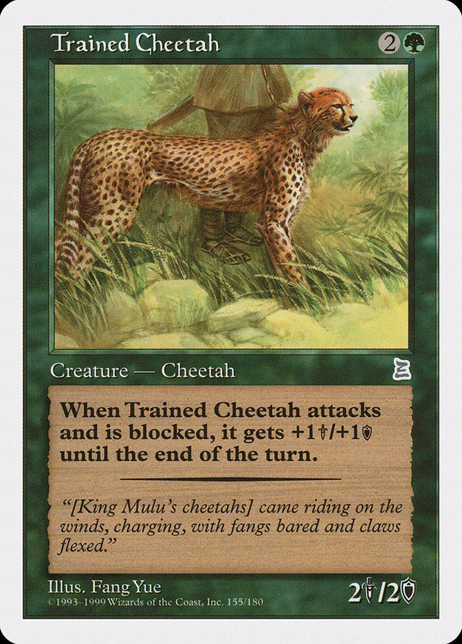 Trained Cheetah [Portal Three Kingdoms] | Devastation Store