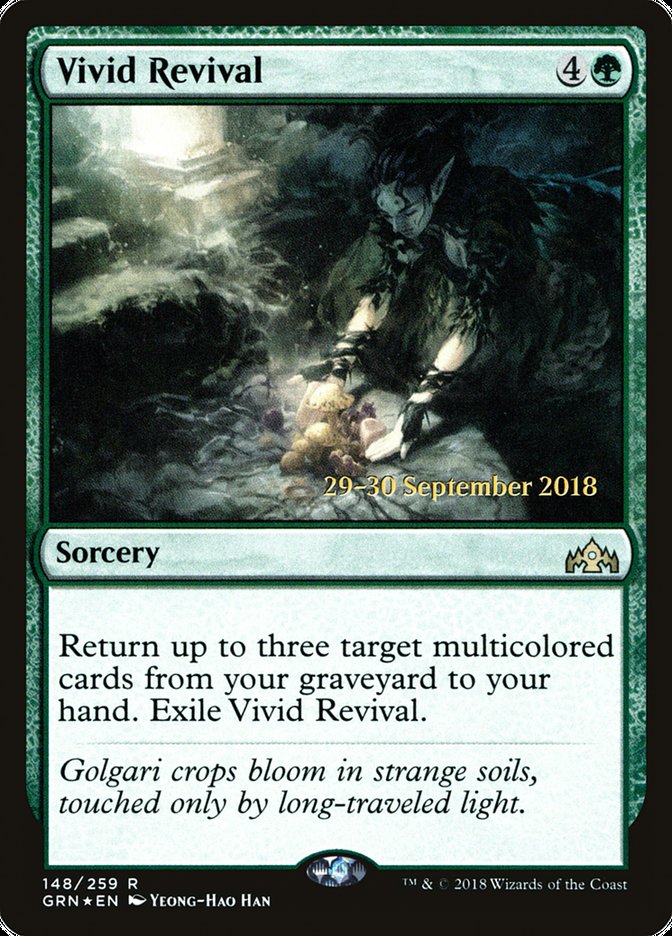 Vivid Revival  [Guilds of Ravnica Prerelease Promos] | Devastation Store