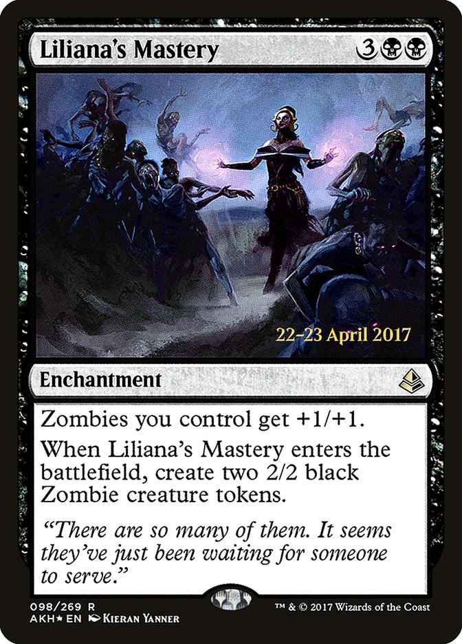 Liliana's Mastery  [Amonkhet Prerelease Promos] | Devastation Store