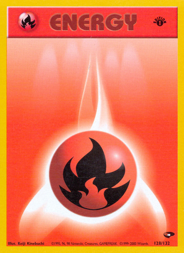 Fire Energy (128/132) [Gym Challenge 1st Edition] | Devastation Store