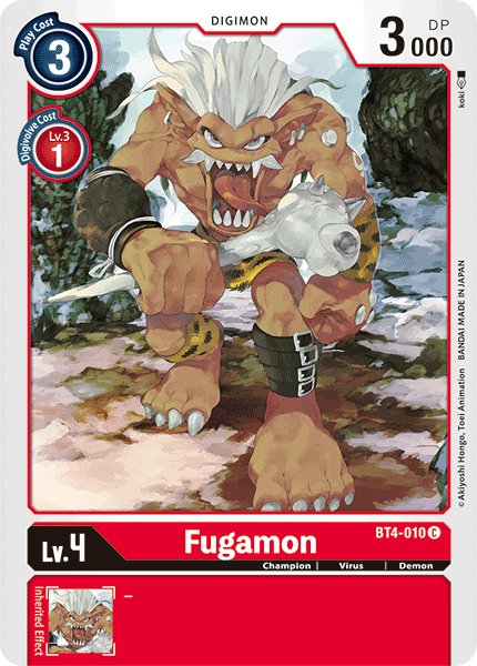 Fugamon [BT4-010] [Great Legend] | Devastation Store