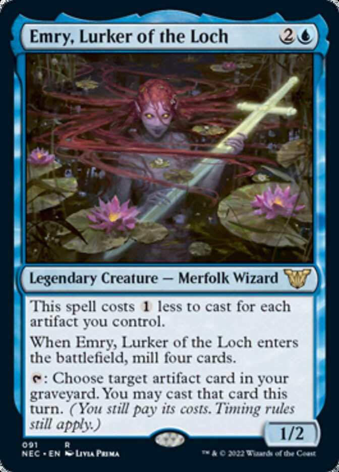 Emry, Lurker of the Loch [Kamigawa: Neon Dynasty Commander] | Devastation Store