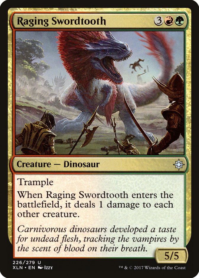 Raging Swordtooth [Ixalan] - Devastation Store | Devastation Store