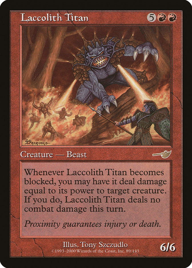 Laccolith Titan [Nemesis] | Devastation Store
