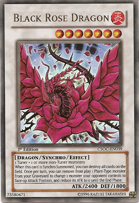 Black Rose Dragon [CSOC-EN039] Ultra Rare | Devastation Store
