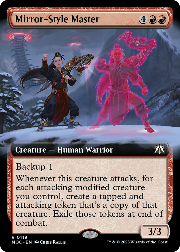 Mirror-Style Master (Extended Art) [March of the Machine Commander] | Devastation Store