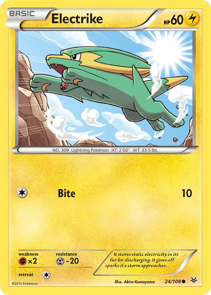 Electrike (24/108) [XY: Roaring Skies] | Devastation Store