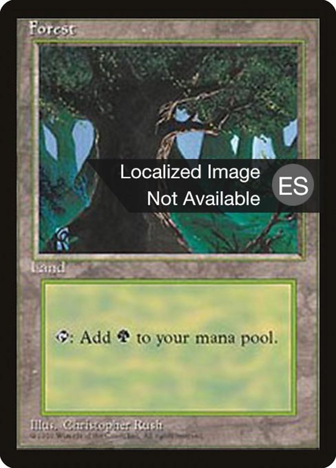 Forest (C) [Fourth Edition (Foreign Black Border)] | Devastation Store