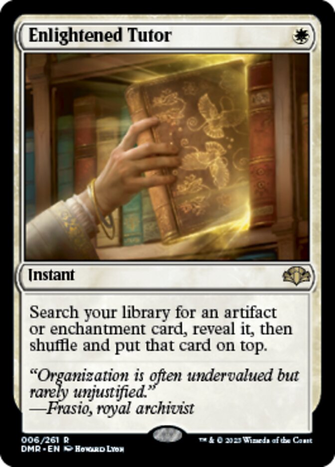 Enlightened Tutor [Dominaria Remastered] | Devastation Store