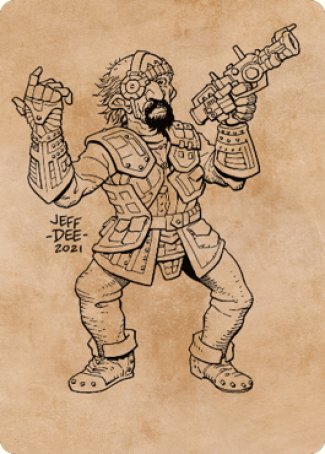 Jan Jansen, Chaos Crafter Art Card [Commander Legends: Battle for Baldur's Gate Art Series] | Devastation Store