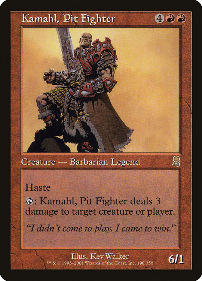 Kamahl, Pit Fighter [Odyssey] | Devastation Store