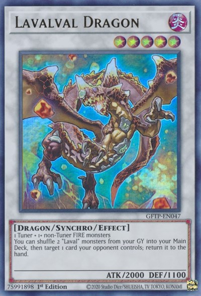 Lavalval Dragon [GFTP-EN047] Ultra Rare | Devastation Store